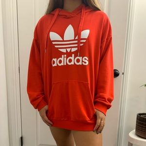 Red Adidas Hoodie